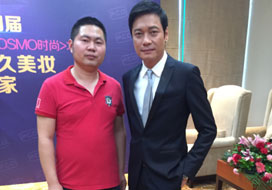 广州摩臣娱乐与明星合影