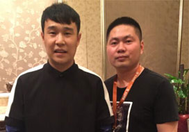 广州摩臣娱乐与明星合影